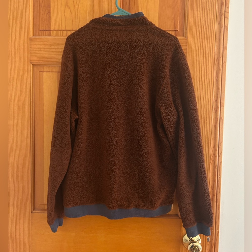 Patagonia Shearling Button Fleece Pullover Men’s M - Picture 4 of 6